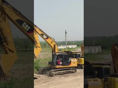 Máy đào Caterpillar cũ 225kw 2.1m3 Thùng sử dụng Cat 336 Excavator bán